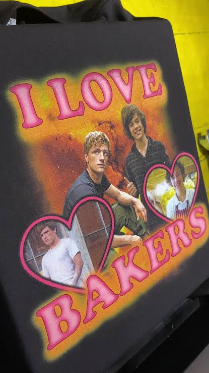 I love bakers tee