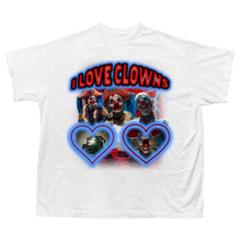 Load image into Gallery viewer, I LOVE CLOWNS SHIRT
