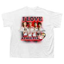 Load image into Gallery viewer, I LOVE ATHLETES SHIRT

