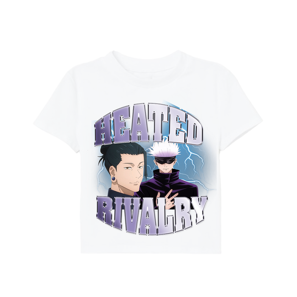 HEATED RIVLARY JJK BABY TEE
