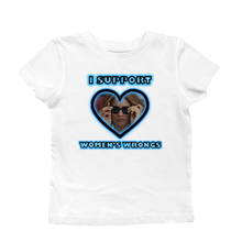Load image into Gallery viewer, I SUPPORT WOMEN&#39;S WRONGS BABY TEE
